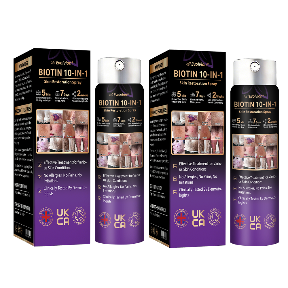 Made and shipped from the United Kingdom ✨Evolvion® Biotin 10-in-1 Skin Restoration Spray✨