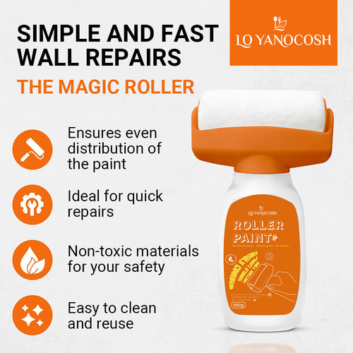 Lovyanocosh® Magic Wall Repair Roller Paint ✨