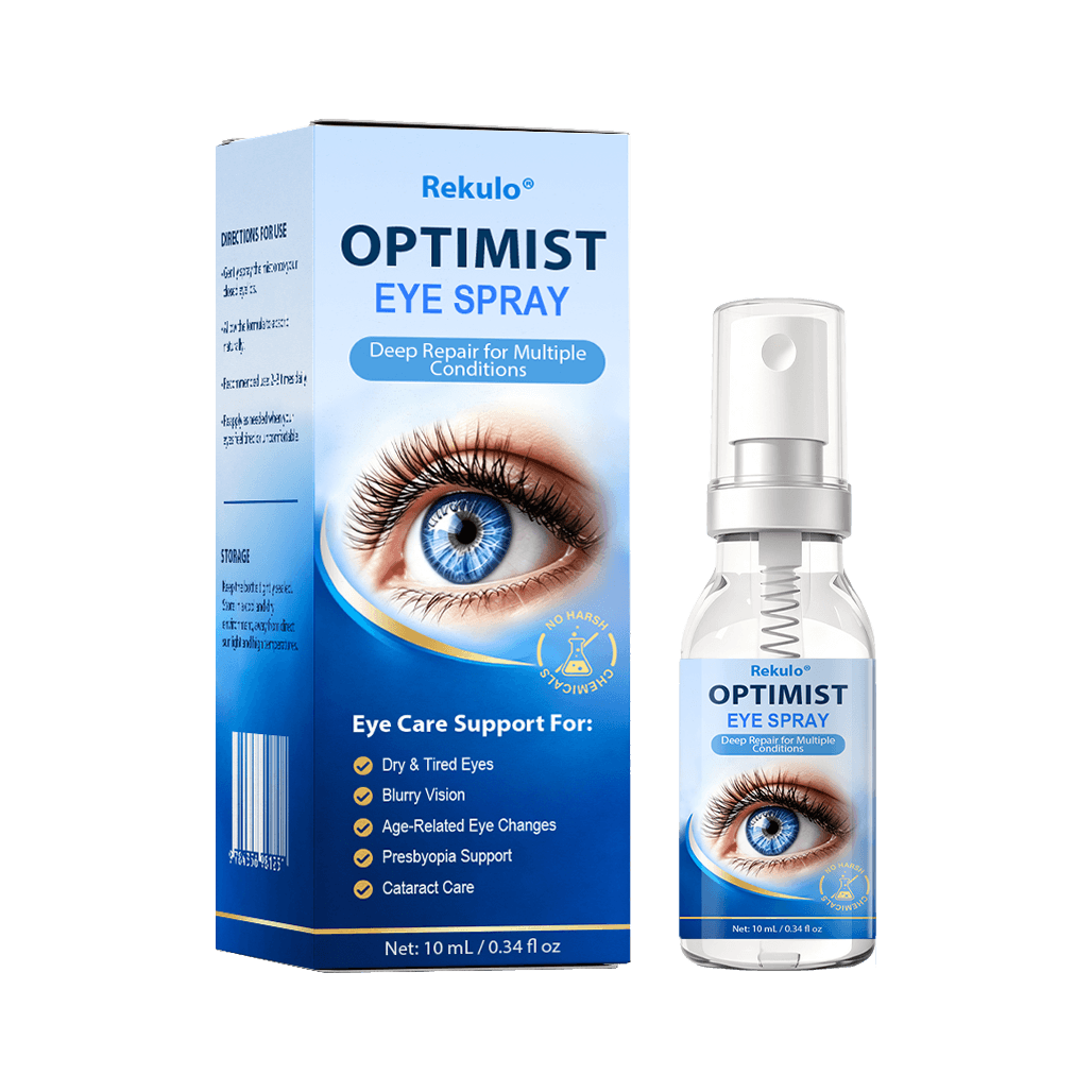 Rekulo® OptiMist Eye Spray✅For dry eyes, blurry vision, eye strain, presbyopia, and cataracts ✨
