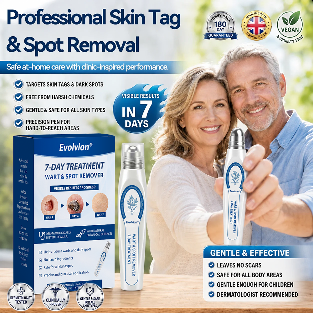 ✨Evolvion® 𝟕-𝐃𝒂𝘆 𝐒𝗸𝐢𝐧 𝐓𝒂𝗴 & 𝐒𝐩𝙤𝐭 𝐄𝐫𝒂𝐬𝙚𝐫 Painless & Scar-Free Advanced Imperfection Remova𝗜 Ro𝗜𝗜erba𝗜𝗜 Pen