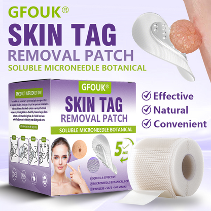 GFOUK® Soluble Microneedle Botanical Skin Tag Removal Patch up