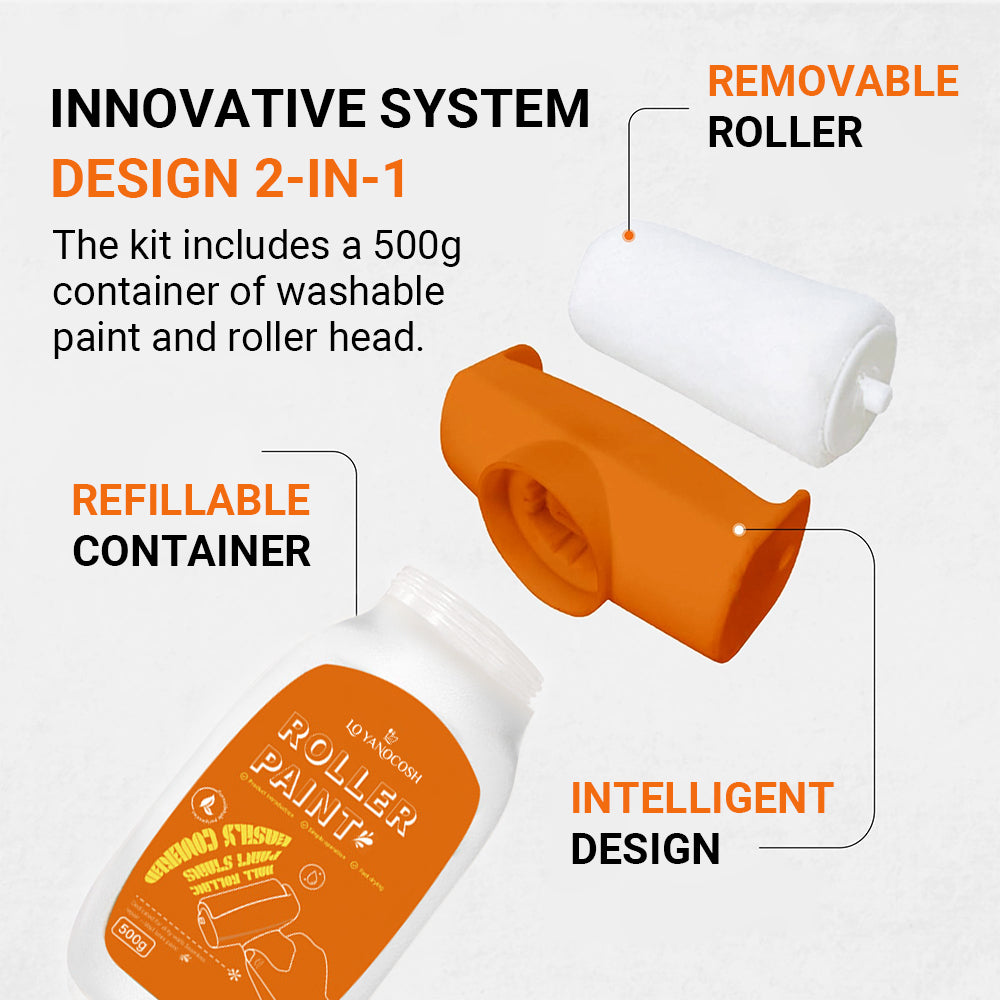 Lovyanocosh® Magic Wall Repair Roller Paint ✨