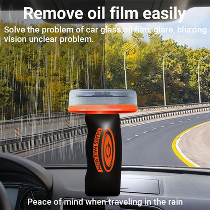 3-in-1 Glass Cleaning Paste ✨ Removes Oil Film & Grease, Water-Repellent Beading Effect & Anti-Glare Protection