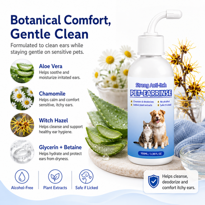👩‍⚕️Celsiora® Pet Ear Cleansing Solution✅