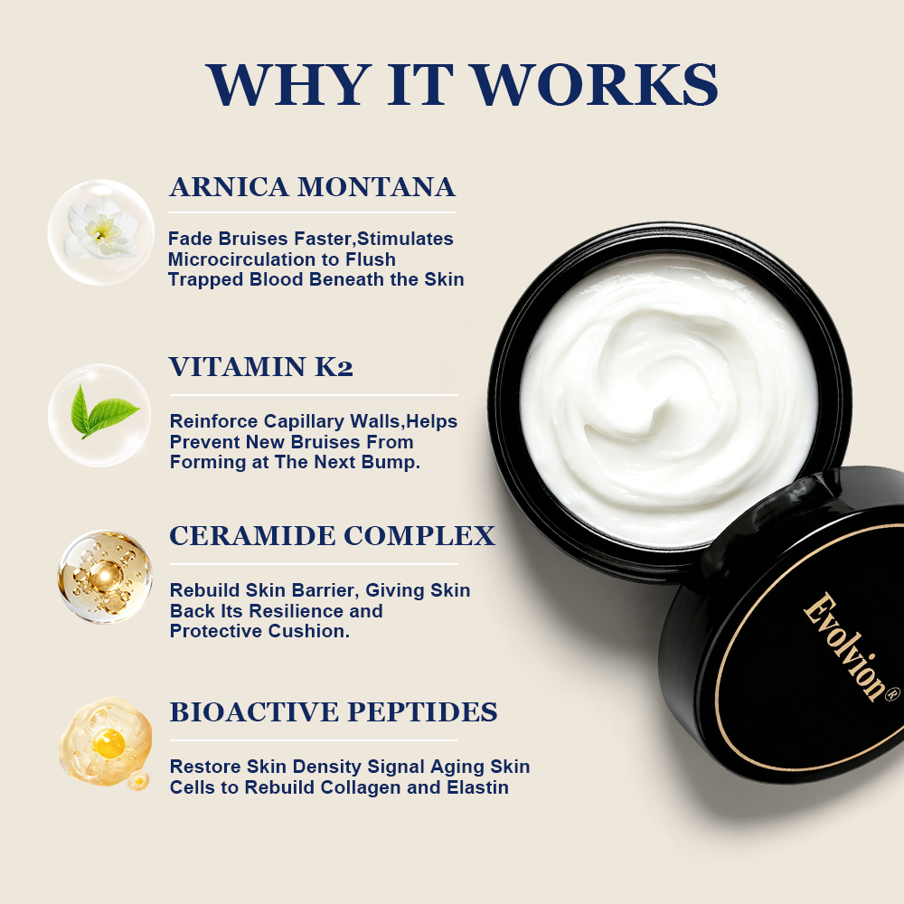 💥120K+ SOLD💕- Evolvion® Bruise Repair & Skin-Strengthening Cream🍀