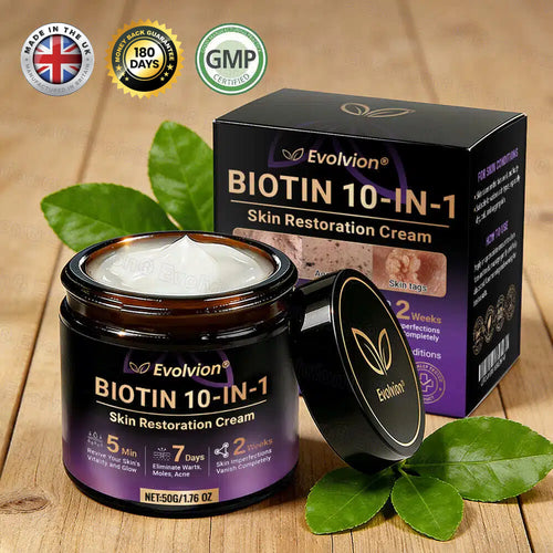 Made and Shipped from UK ✨Evolvion® Biotin 10-in-1 Skin Restoration Cream🌻🌻
