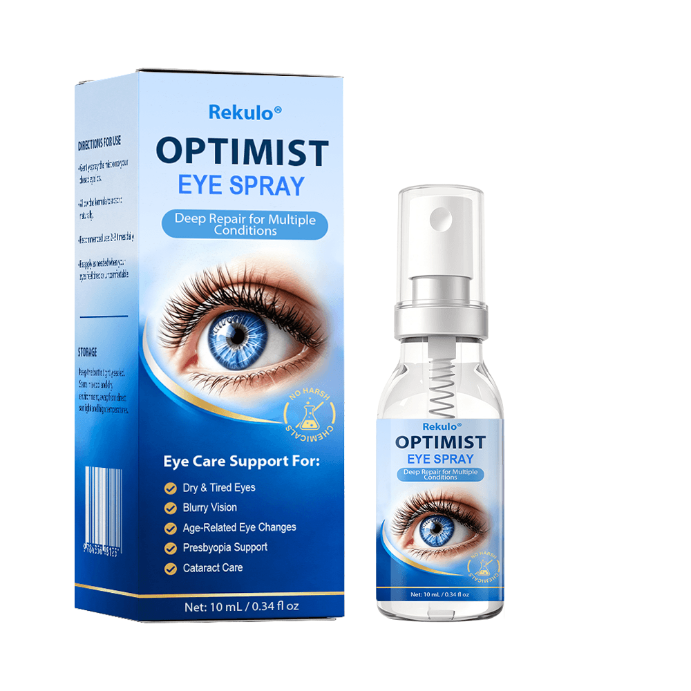 Rekulo® OptiMist Eye Spray✅For dry eyes, blurry vision, eye strain, presbyopia, and cataracts 👀