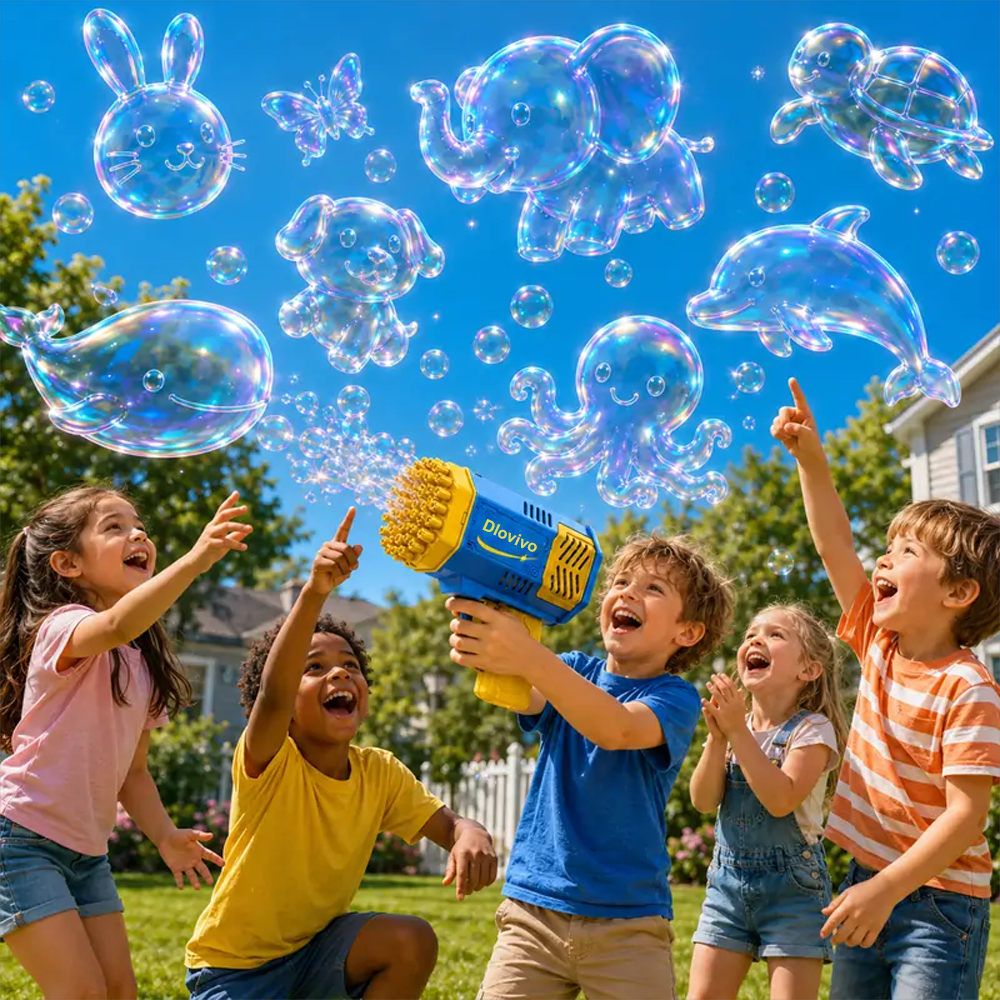 Dlovivo® Super 3D Magic Bubble Concentrate —— Animal & Ocean Fantasy Theme