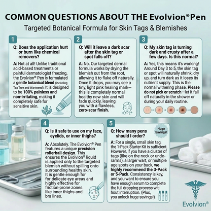 ✨Evolvion® 𝟕-𝐃𝒂𝘆 𝐒𝗸𝐢𝐧 𝐓𝒂𝗴 & 𝐒𝐩𝙤𝐭 𝐄𝐫𝒂𝐬𝙚𝐫 Painless & Scar-Free Advanced Imperfection Remova𝗜 Ro𝗜𝗜erba𝗜𝗜 Pen