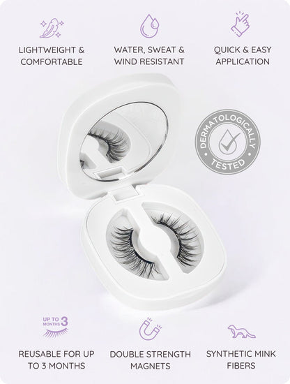Rolimey® Magnetic Lashes - Non-irritating, suitable for sensitive eyes