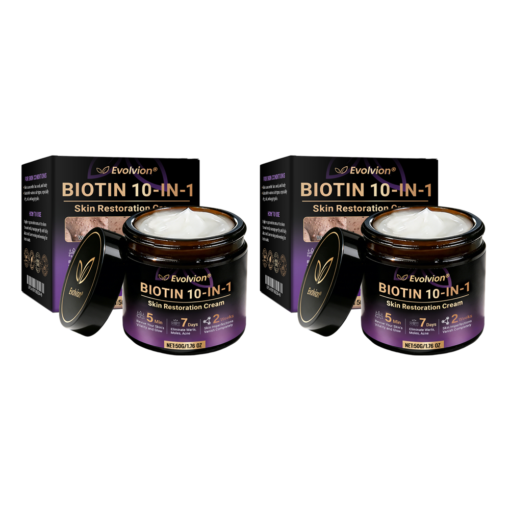 Made and Shipped from UK ✨Evolvion® Biotin 10-in-1 Skin Restoration Cream🌻🌻