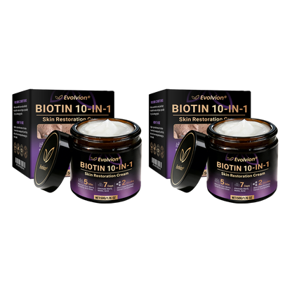 Made and Shipped from UK ✨Evolvion® Biotin 10-in-1 Skin Restoration Cream🌻🌻
