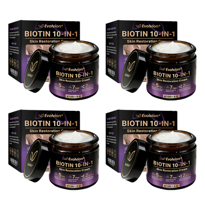 Made and Shipped from UK ✨Evolvion® Biotin 10-in-1 Skin Restoration Cream🌻🌻