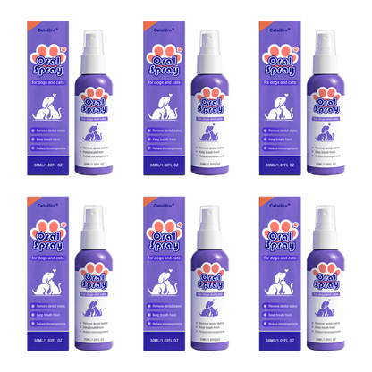 Celsiora® Pet Oral Spray ✅Freshen Breath, Remove Tartar & Promote gum regeneration, stabilize teeth 🦷🦷