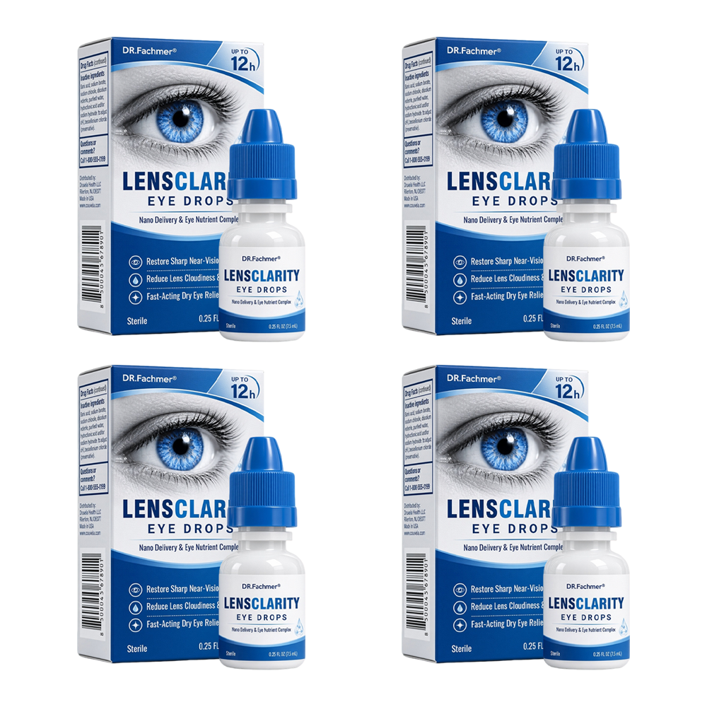 👨‍⚕️ DR.Fachmer® LensClarity Eye Drops✅For dry eyes, blurry vision & presbyopia