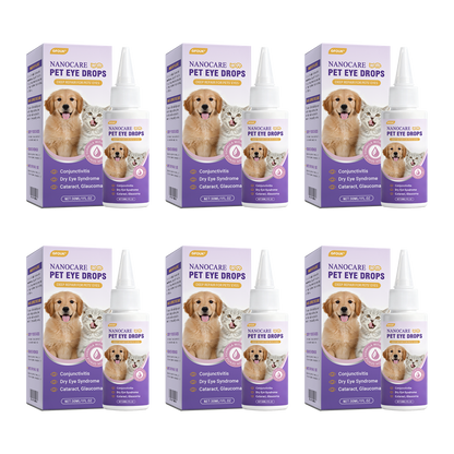 👩‍⚕️GFOUK® NanoCare Pet Eye Drops ☑️ Relieves Conjunctivitis, Dry Eyes, Cataracts, and Keratitis🐶