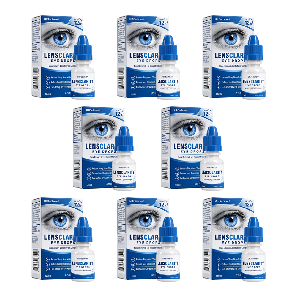 👨‍⚕️ DR.Fachmer® LensClarity Eye Drops✅For dry eyes, blurry vision & presbyopia