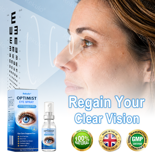 Rekulo® OptiMist Eye Spray✅For dry eyes, blurry vision, eye strain, presbyopia, and cataracts 👀👀