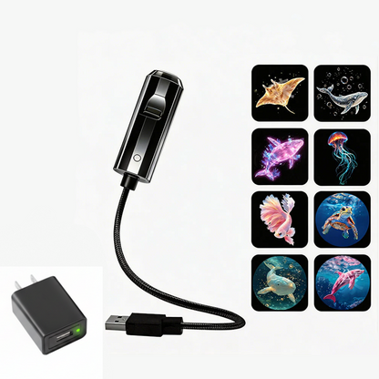 💡BVJ® Plug-and-Play HD Galaxy & Ocean Projector Night Light🥳50,000+ Happy Users