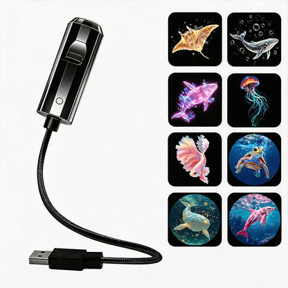 💡BVJ® Plug-and-Play HD Galaxy & Ocean Projector Night Light🥳50,000+ Happy Users