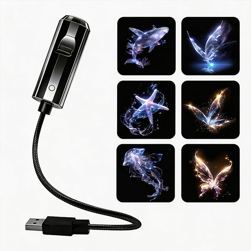 💡BVJ® Plug-and-Play HD Galaxy & Ocean Projector Night Light🥳50,000+ Happy Users